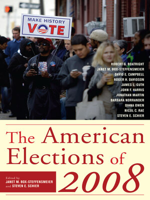 cover image of The American Elections of 2008